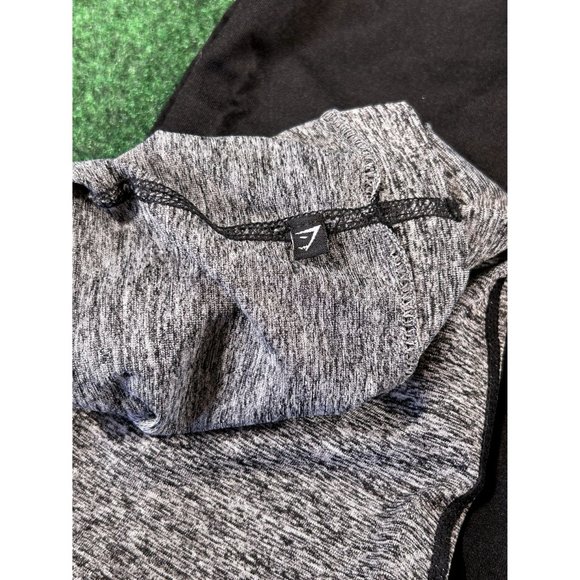 Gymshark Fit Sport Black & Gray Stretch Workout Leggings Womens Size Small - Picture 8 of 8